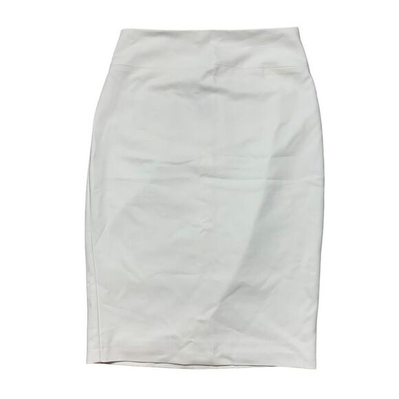 Banana Republic Skirt Pencil Women 6 Off White NWT - Picture 1 of 9